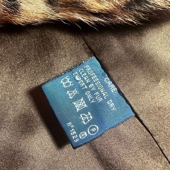 Ralph Lauren Leopard/Ocelot Print Shearling Mereworth Vest - Picture 15 of 16